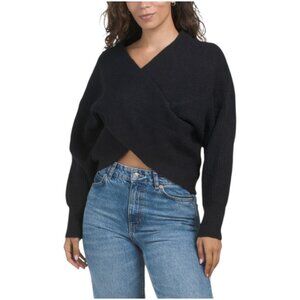 RAIN + ROSE Wrap Sweater